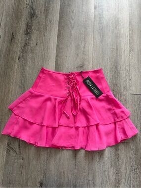 Current Mood Pink Skirt